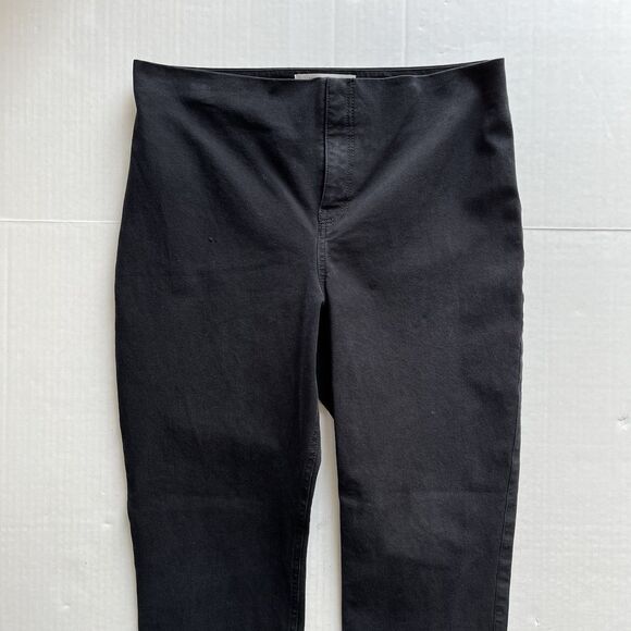 MM. LaFleur The Hockley Jean Stretch Dress Pants Black Straight Leg Trouser 10 - Picture 6 of 12